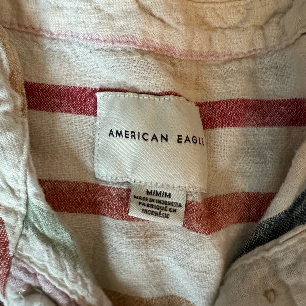 American Eagle Button Down- Medium - image 2